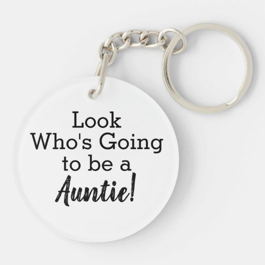 Schauen Sie, wer ein Schlüsselanhänger sein wird (Rückseite)