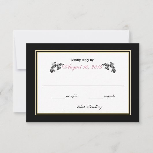 Schauen Sie, wer Geburtstag hat. UAWG RSVP Karte (Vorderseite)