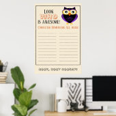 Schauen Sie WHO ist Phantastisch 24" x 36" Poster (Heimbüro)