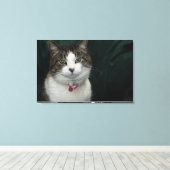 Schauen Sie, wie Sie mich sehen Leinwanddruck (Insitu (Holzboden))