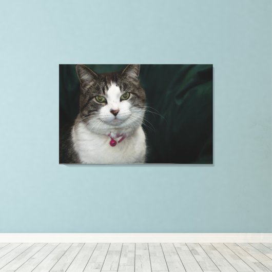 Schauen Sie, wie Sie mich sehen Leinwanddruck (Insitu (Holzboden))