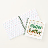 Schauen Sie, wie Sie wachsen Notizblock (Innenseite)