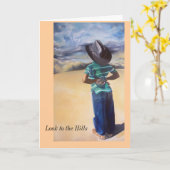 Schauen Sie zu den Hügeln Karte (Gelbe Blume)