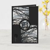 Schauen Sie zum Himmel Karte (Gelbe Blume)