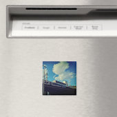 Schauen Sie zum Zug auf Magnet (In Situ (Geschirrspüler))
