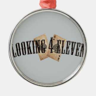 Schauen von Logo 4 elf Ornament Aus Metall