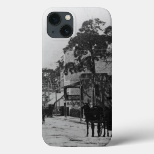 Schauen West auf Flagler Straße Case-Mate iPhone Hülle (Rückseite)