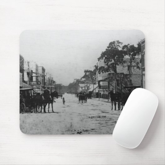 Schauen West auf Flagler Straße Mousepad (Mit Mouse)