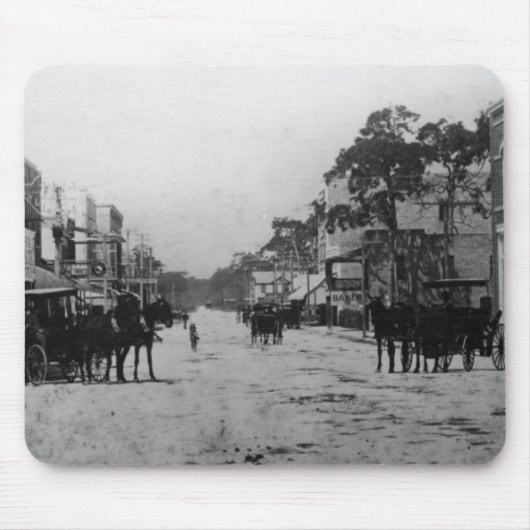 Schauen West auf Flagler Straße Mousepad (Vorne)