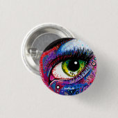 "Schauend " Button (Vorne & Hinten)