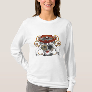 schauend gesteppter Typ T-Shirt
