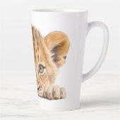 Schauender Leopard Milchtasse (Rechts)