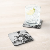 "Schauendes Hauptglas", c.1875 (b/w Foto) Untersetzer (Rechte Seite)