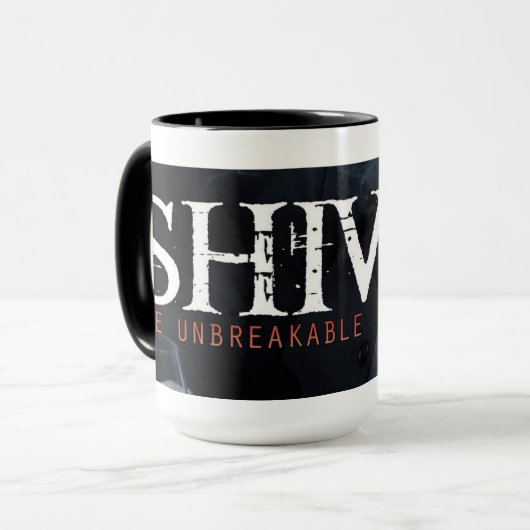 Schauer-große Verpackungs-Tasse Tasse (Vorderseite Links)