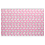 Schauer tzu niedlicher Hund rosa Stoff (Fat Quarter (45,7 x 55,9 cm))