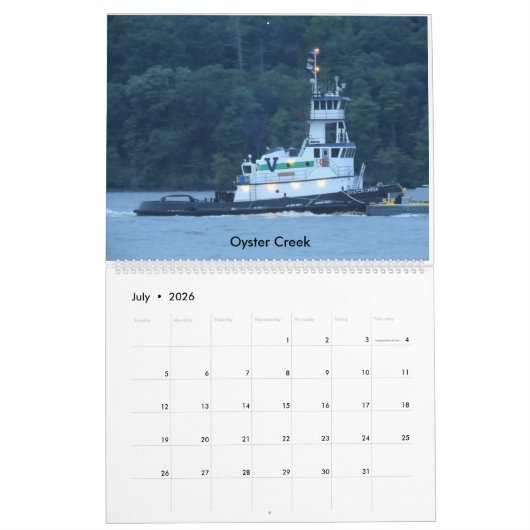 Schaufel Bros. Auf dem Hudson 2016 Kalender (Jul 2026)