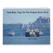 Schaufel Bros. Auf dem Hudson 2016 Kalender (Titelbild)
