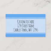 Schaufel-Kumpel - kundengerechte Karte (Rückseite)