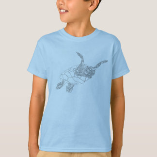 Schaufeln der Schildkröte T-Shirt