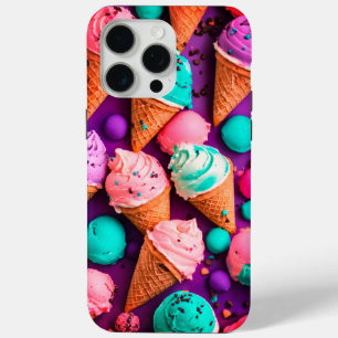 Schaufeln des realistischen Ice Cream Cone Designs Case-Mate iPhone Hülle