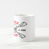 Schaufeln Sie oder die Yakinmo.com-Tasse Kaffeetasse (Mittel)