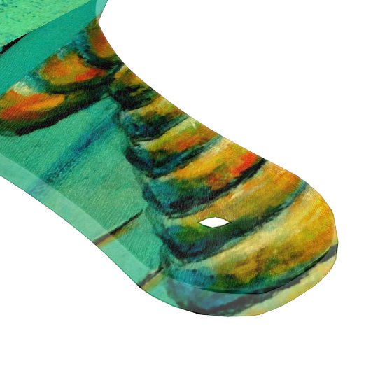 Schaufelpaddel Schneidebrett (Ecke)