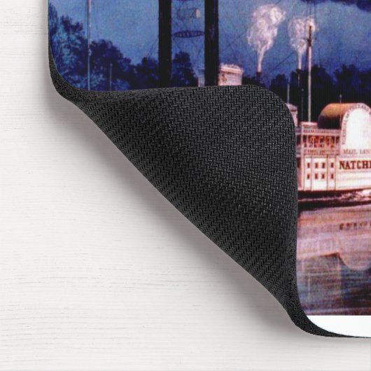 Schaufelraddämpfer Mousepad (Ecke)