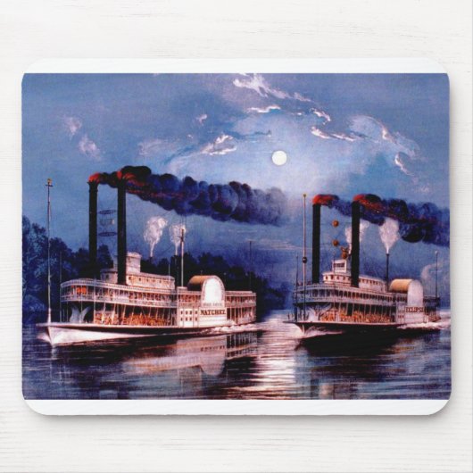 Schaufelraddämpfer Mousepad (Vorne)