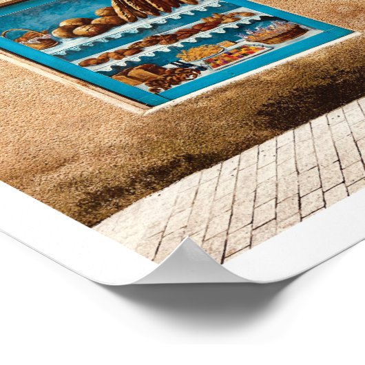 Schaufenster Poster (Ecke)