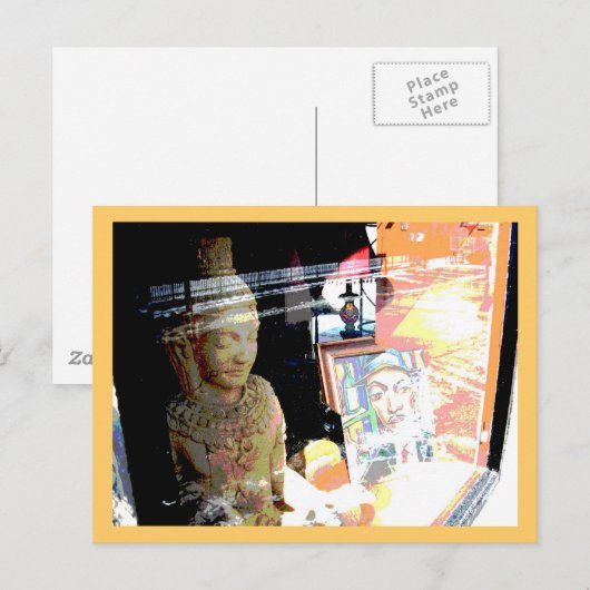 Schaufenster Postkarte (Vorne/Hinten)
