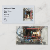 Schaufenster - Rauchsalon Visitenkarte (Vorne/Hinten)