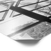 Schaufenster, Schwarz und Weiß (Print) Fotodruck (Ecke)