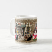 Schaufenster-Shopping-Kerze Kaffeetasse (Vorderseite Links)