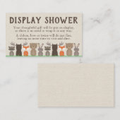 Schaufenstereinlagen für Holzlandmotive Begleitkarte (Vorne/Hinten)