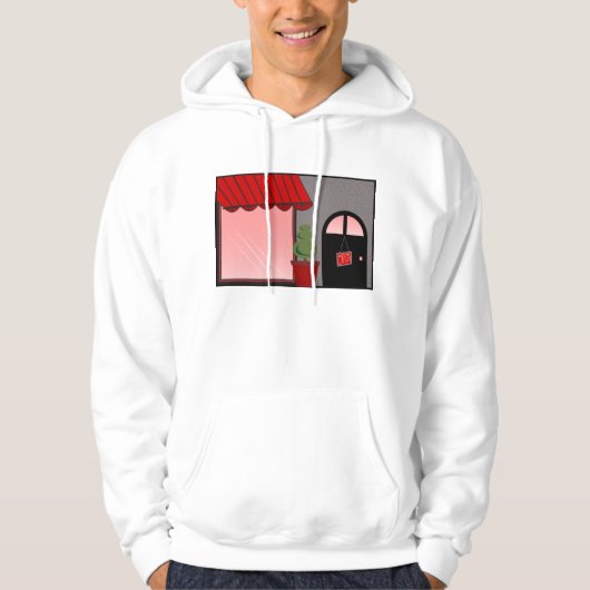 Schaufrefront Open Shop Hoodie (Vorderseite)