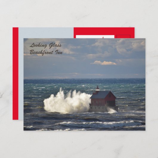 SCHAUGLAS POSTKARTE (Vorne/Hinten)