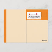 SCHAUGLAS POSTKARTE (Rückseite)