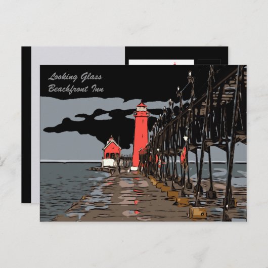 SCHAUGLAS POSTKARTE (Vorne/Hinten)