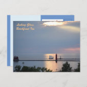 SCHAUGLAS POSTKARTE (Vorne/Hinten)