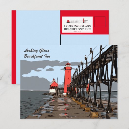 SCHAUGLAS POSTKARTE (Vorne/Hinten)