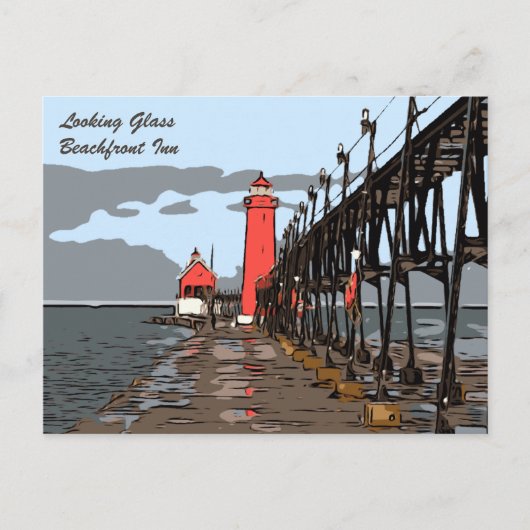 SCHAUGLAS POSTKARTE (Vorderseite)