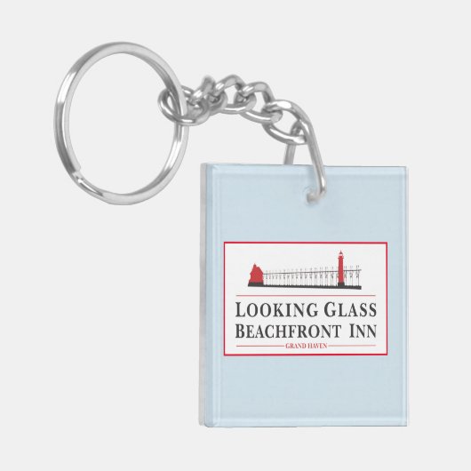 SCHAUGLAS SCHLÜSSELANHÄNGER (Vorderseite links)