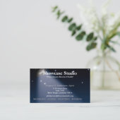 Schaukasten-Studio-Visitenkarte Visitenkarte (Stehend Vorderseite)