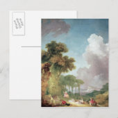 Schaukel, c.1765 postkarte (Vorne/Hinten)
