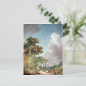 Schaukel, c.1765 postkarte (Stehend Vorderseite)