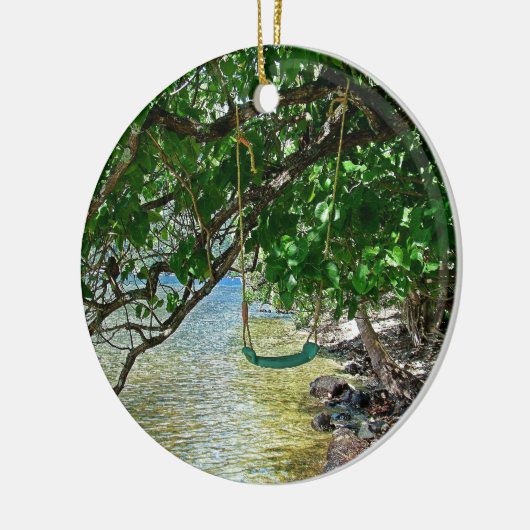 Schaukel Keramik Ornament (Links)