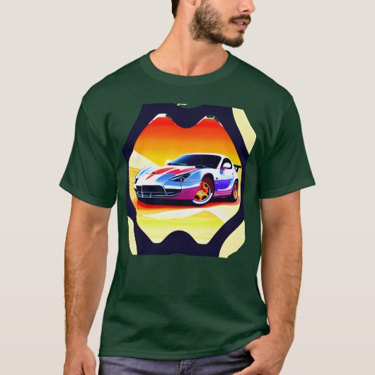 Schaukelauto-Geschenk Junge T-Shirt (Vorderseite)