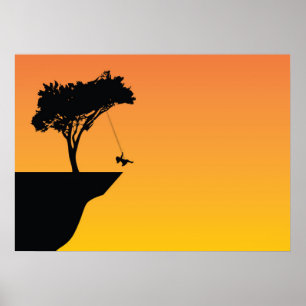 Schaukelbaum Poster