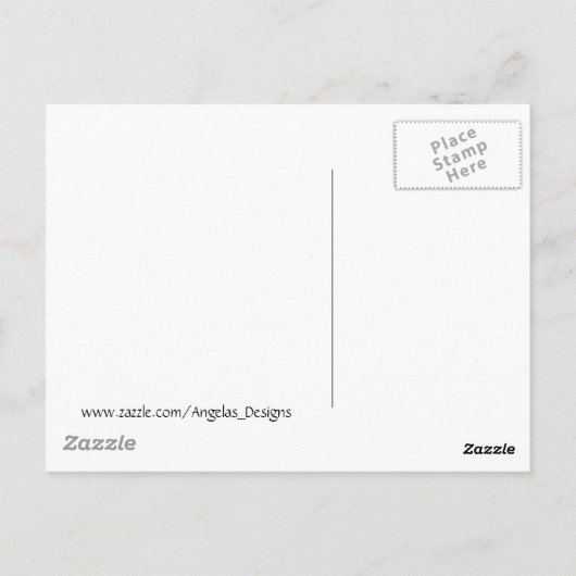 Schaukelkönig Postkarte (Rückseite)