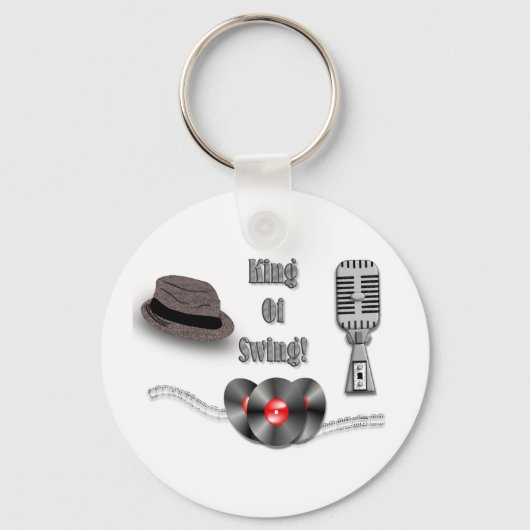 Schaukelkönig Schlüsselanhänger (Vorderseite)